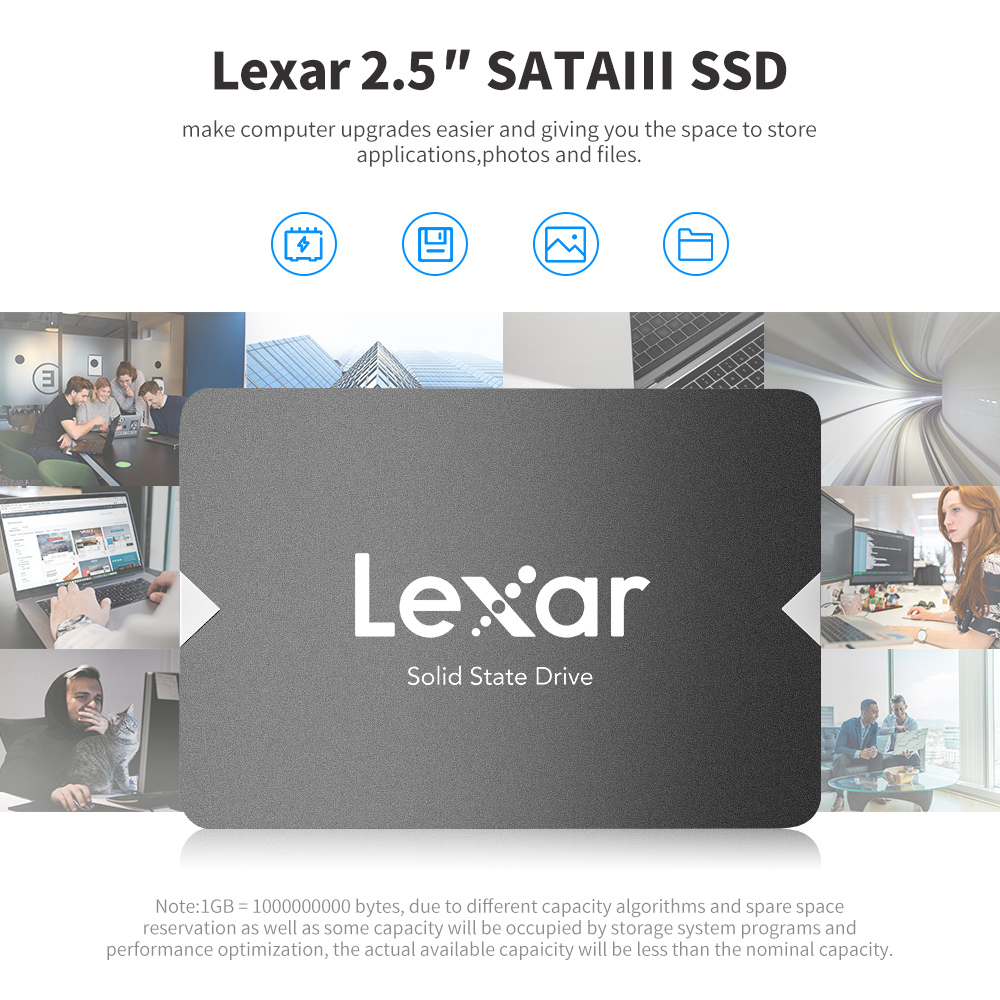 LEXAR NS100 2.5” SATA INTERNAL SSD 256GB