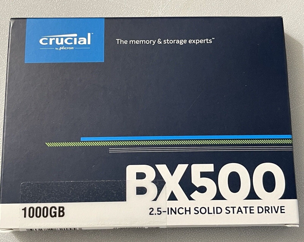 CRUCIAL BX500 2.5" SATA INTERNAL SSD 1TB