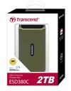 Transcend ESD380C Portable External SSD 2TB - Military Green