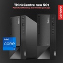 Lenovo ThinkCentre neo 50t Gen 3 Tower 12th Gen Intel Core i7