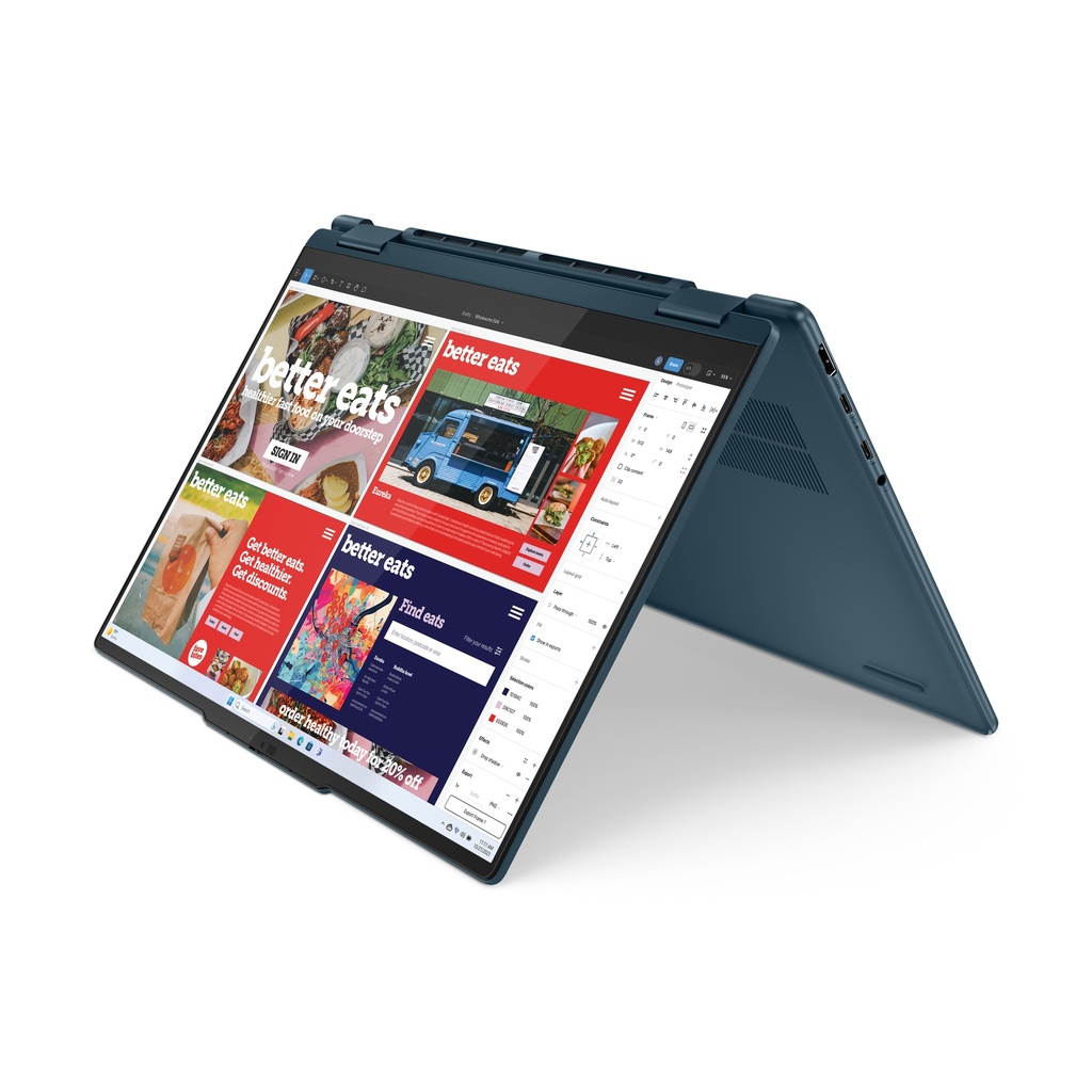 Lenovo Yoga 7 2-in-1 14IML9 Intel Core Ultra 7 155H (14") Touchscreen 16 GB, 1 TB SSD Windows 11 Home Teal