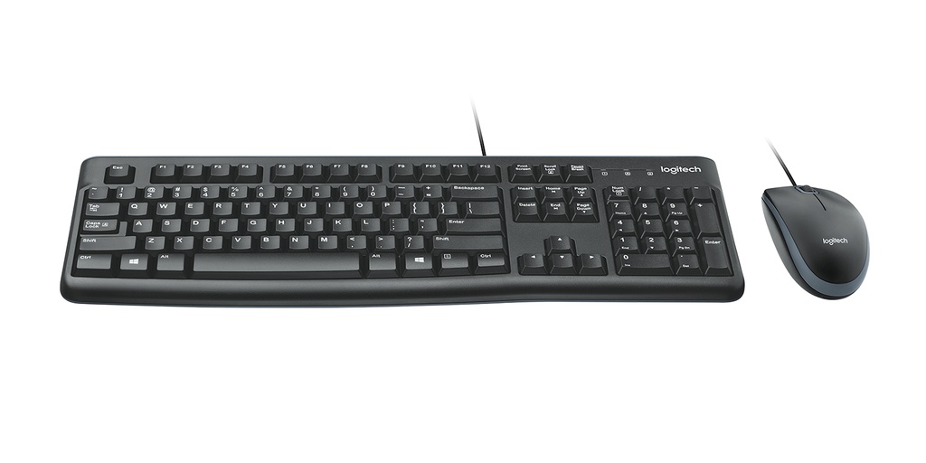 Logitech MK120 Corded Keyboard & Mouse Combo