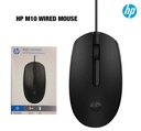 Hp M10 USB Wired Mouse 6CB80PA - Black
