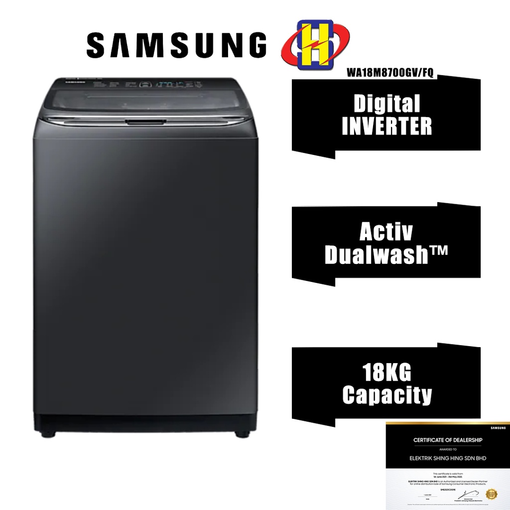 Samsung  18KG Top Loader washing Machine