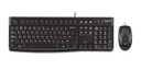 Logitech MK120 Corded Keyboard & Mouse Combo