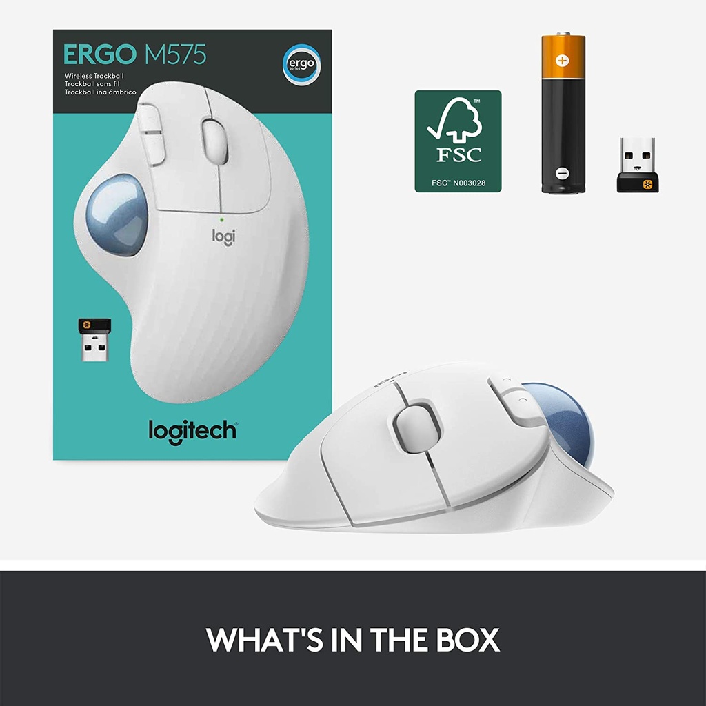 LOGITECH ERGO M575 WIRELESS TRACKBALL