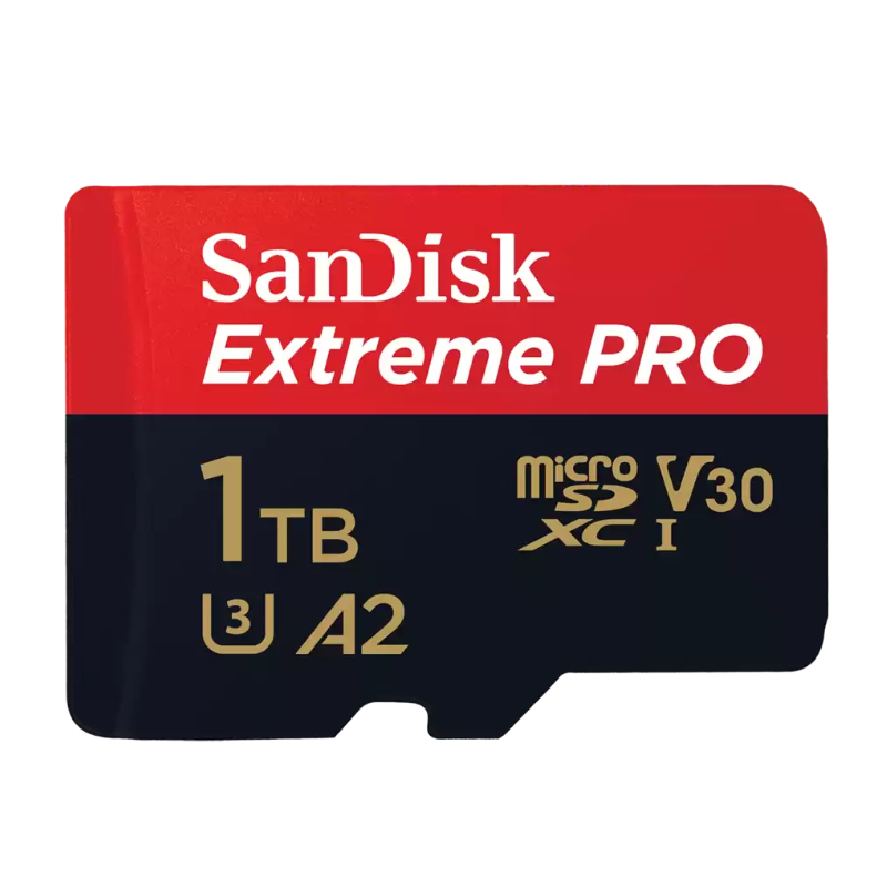 SanDisk Extreme Pro 1TB MicroSD Memory Card