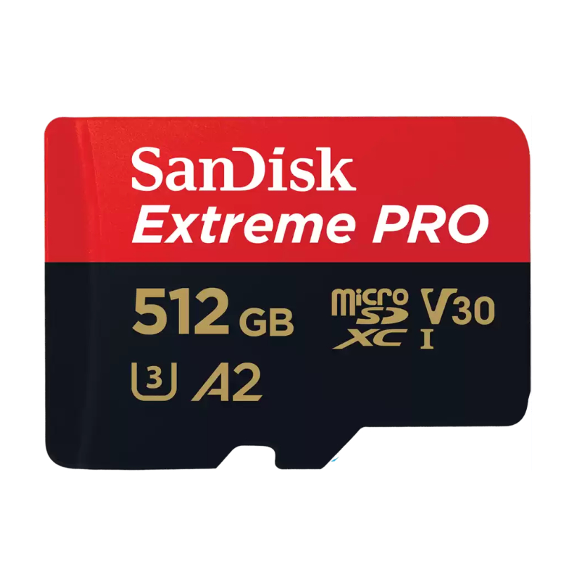 SanDisk Extreme Pro MicroSD 512GB Memory Card