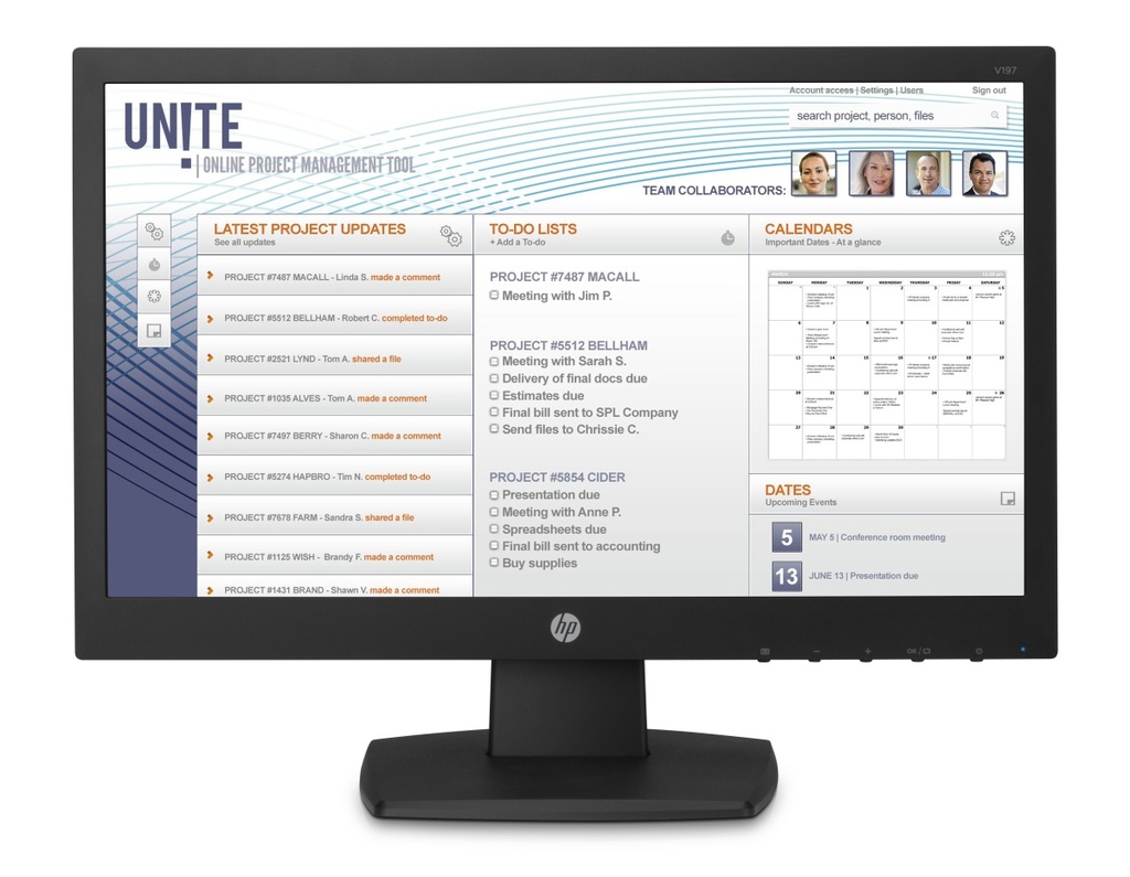 HP V197 47 cm (18.5″) Monitor