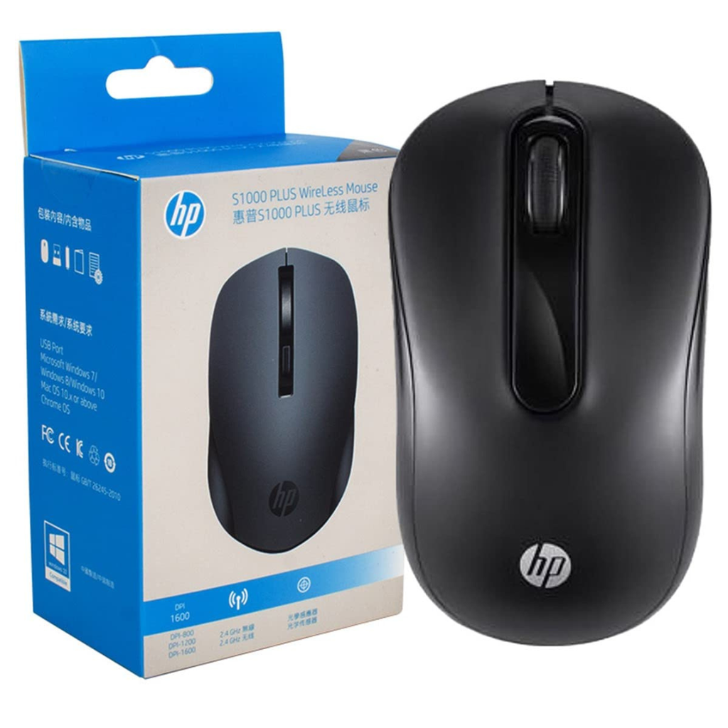 HP S1000 Plus Silent Wireless Mouse - 3CY46PA