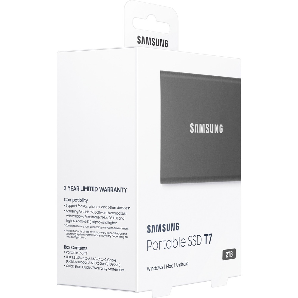 SAMSUNG SSD T7 Portable 1TB External Solid State Drive