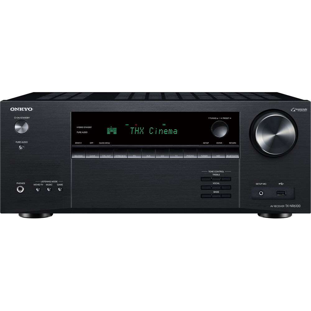 Onkyo TX-NR6100 7.2-Channel Network A/V Receiver