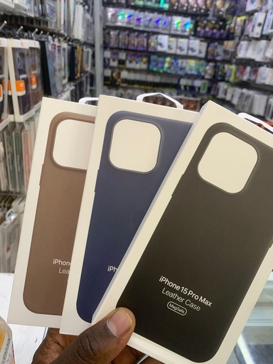 iPhone 15 Pro Leather Case 