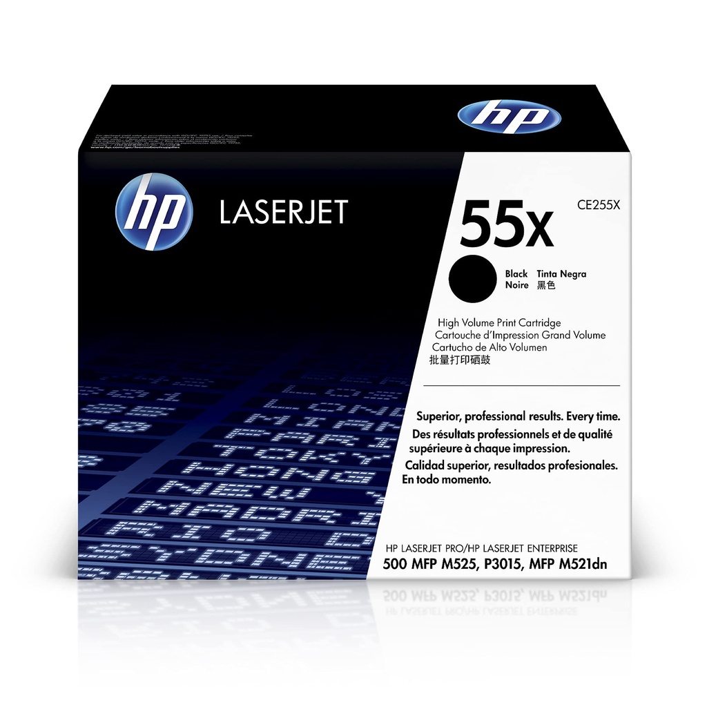 HP 55A Black Original LaserJet Toner Cartridge