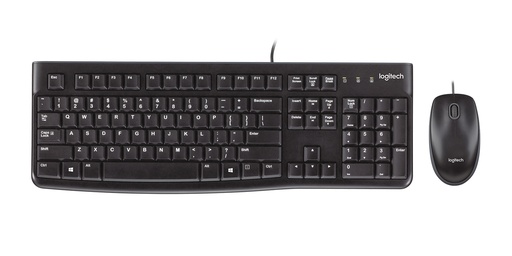 Logitech MK120 Corded Keyboard & Mouse Combo