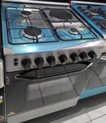 Hisense HF631GEES 3 Burners Gas Electric Stove (Cooker)