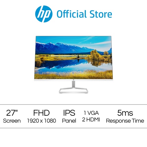 HP M27fwa 27" FHD ULTRA SLIM LED MONITOR