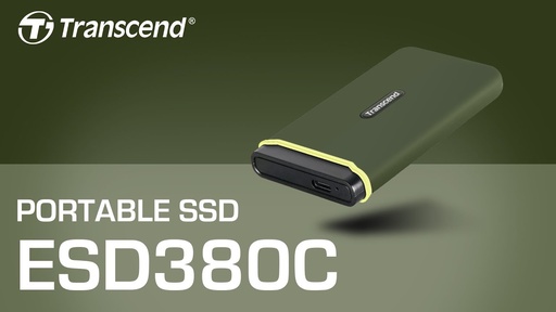 Transcend ESD380C Portable External SSD 2TB - Military Green